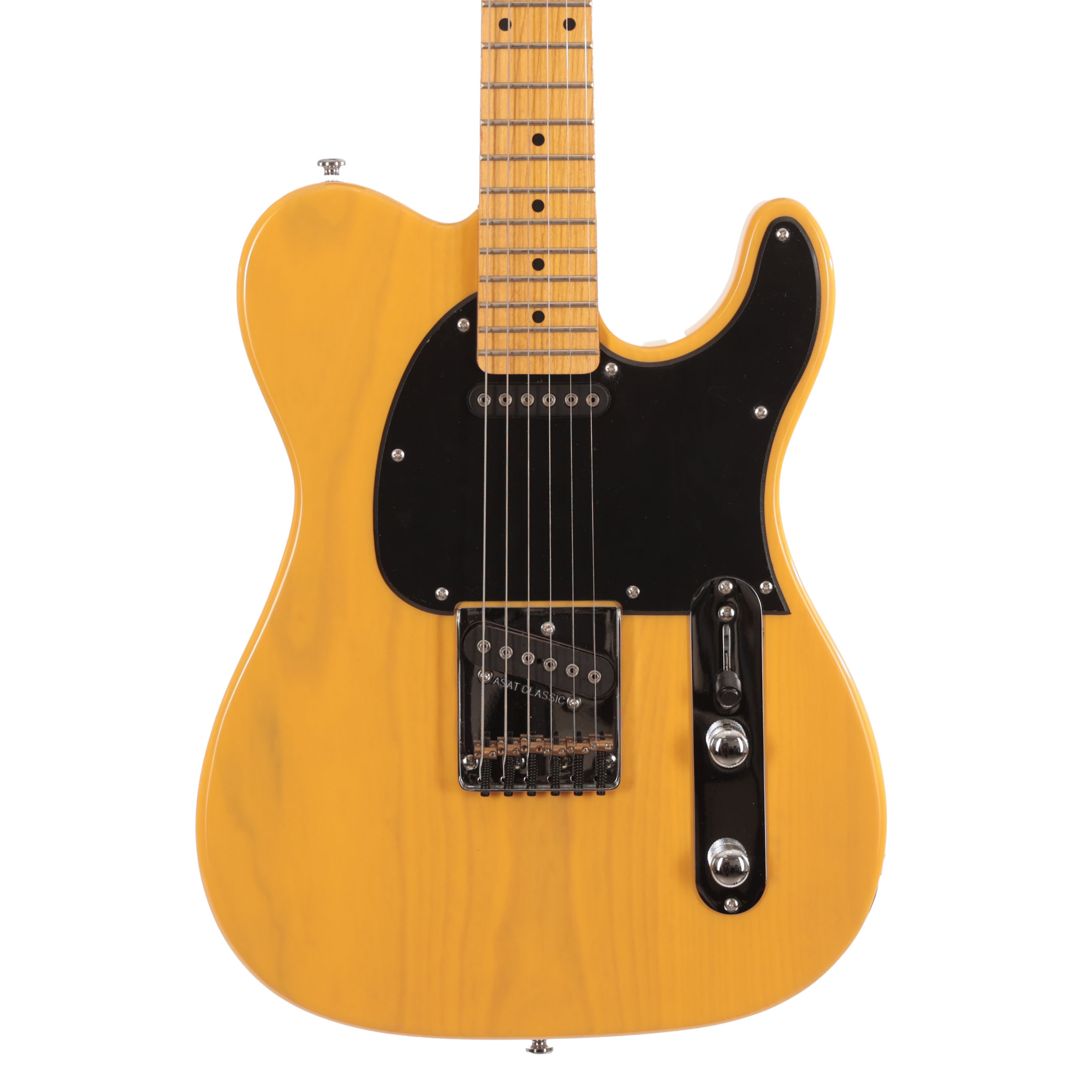 B Stock : G&L Tribute ASAT Classic In Butterscotch With Maple Fretboard 010